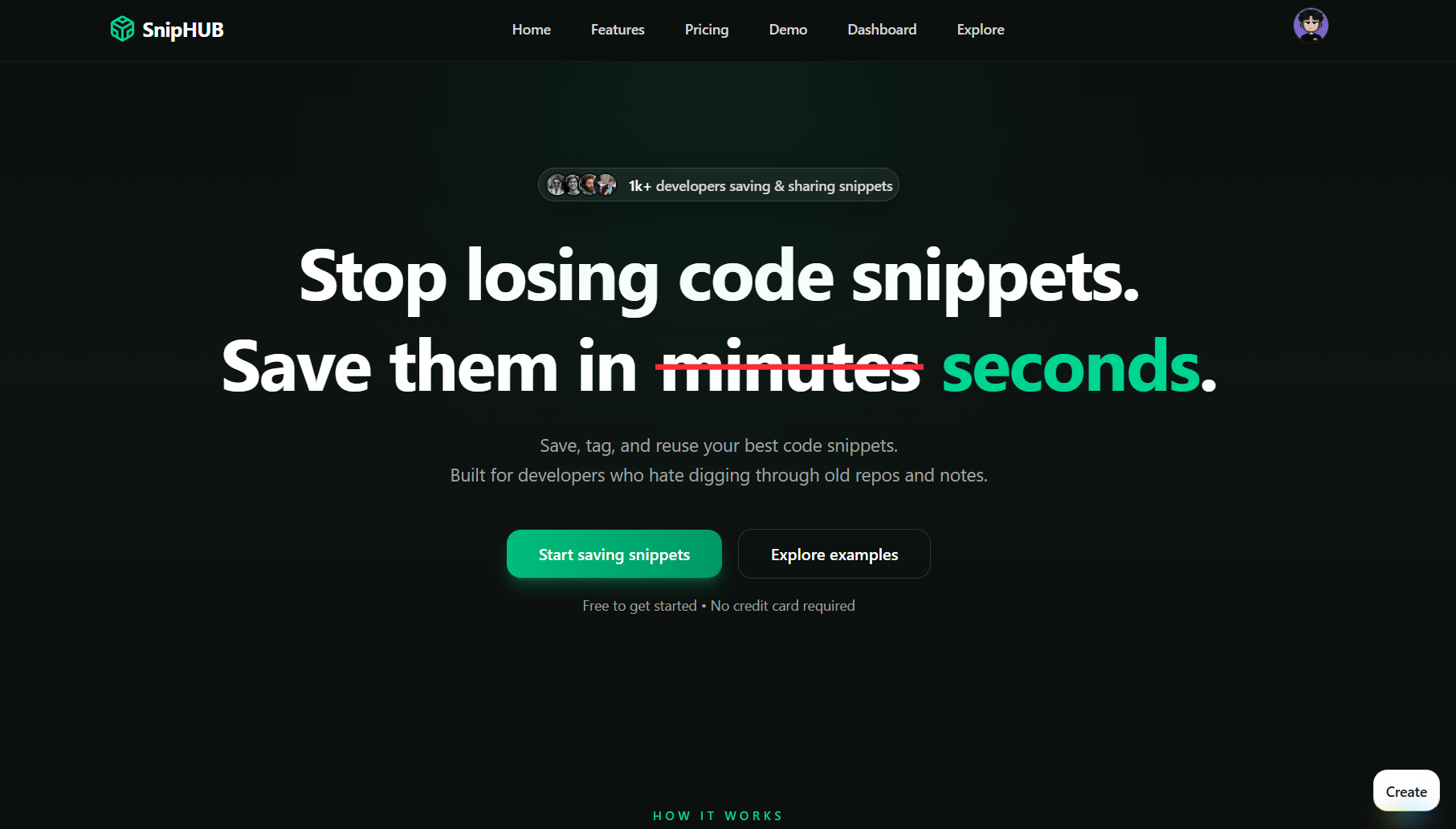 SnipHub - Share and Discover Code Snippets